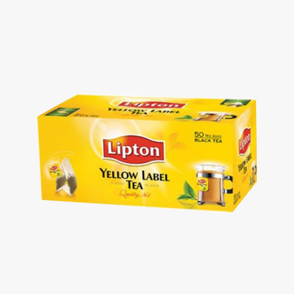 Thé Lipton Yellow Label 25 sachets