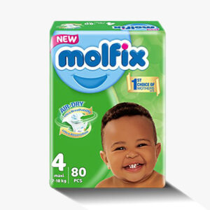 Couches bébé molfix  7-18kg 80pieces